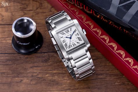 review cartier tank francaise|cartier tank francaise for sale.